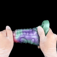 6.77in Scale Whisper Fantasy Hollow Dildo Sleeve For Male Cock Extension