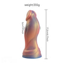 6.77in Silicone Spiked Soft Lifelike Dildo Female Backyard Anal Dildo