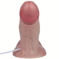 6.77in Super Realistic Dildo Sensory Spray Water Soft Liquid Silicone Dildo