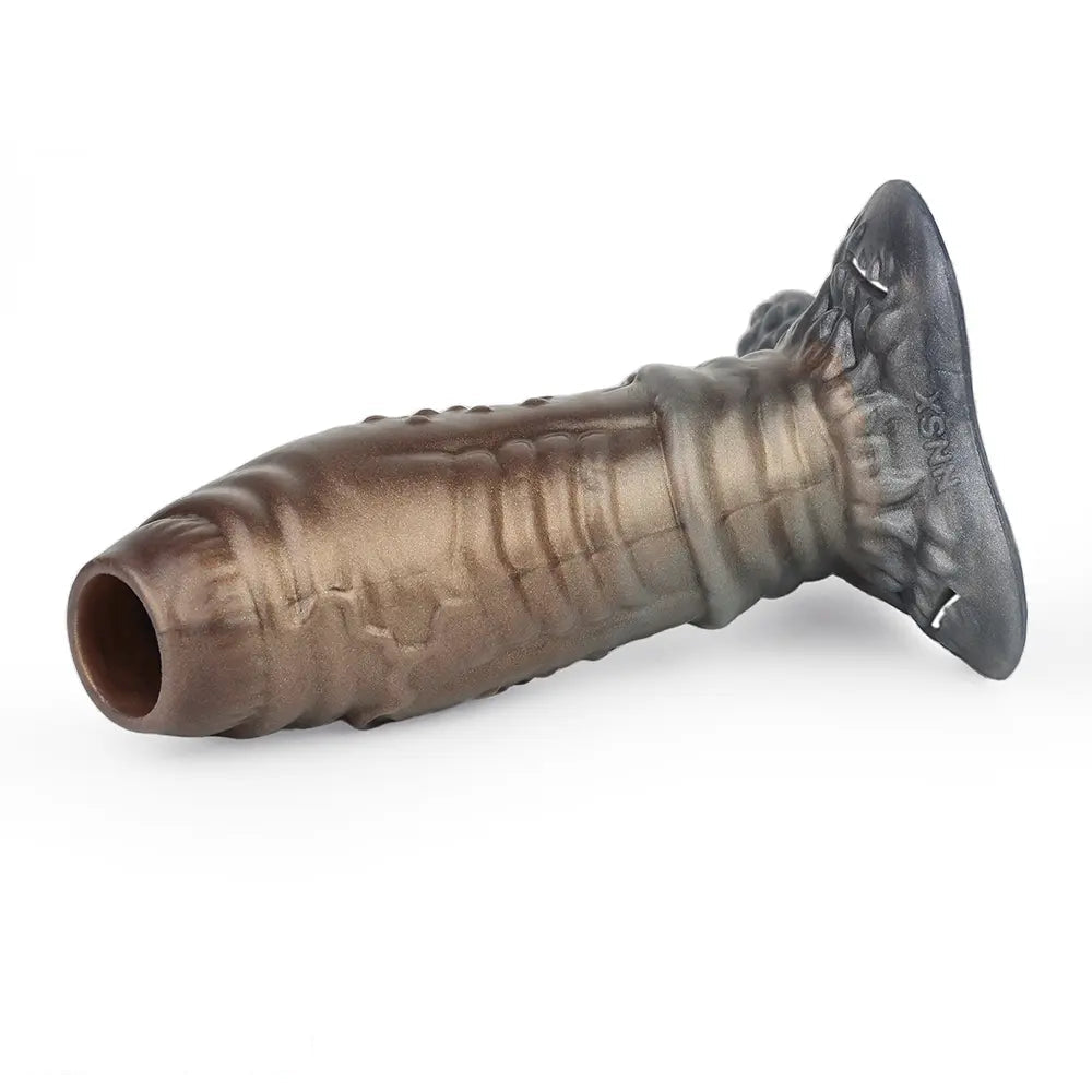 6.77in Tentacle Spiked Silicone Strap on Dildo Sleeve For Adult Couples