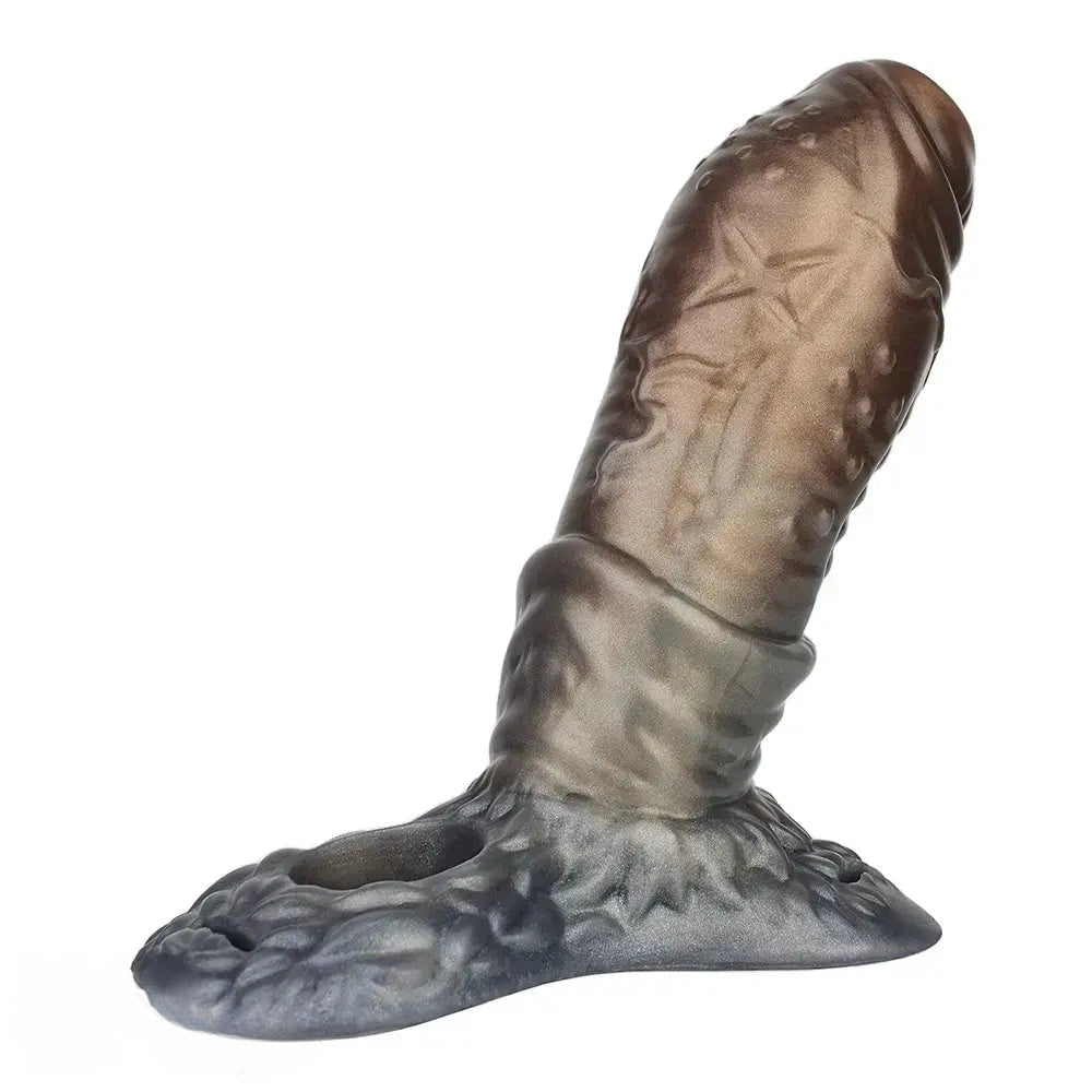 6.77in Tentacle Spiked Silicone Strap on Dildo Sleeve For Adult Couples