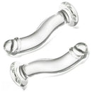 6.77in Transparent Glass Realistic Companion Dildo For Adult Sex