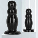 6.7in 10.23in Golden PVC Extra Large Thick Butt Plug Dildo Anal Beads