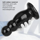6.7in 10.23in Golden PVC Extra Large Thick Butt Plug Dildo Anal Beads