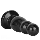6.7in 10.23in Golden PVC Extra Large Thick Butt Plug Dildo Anal Beads