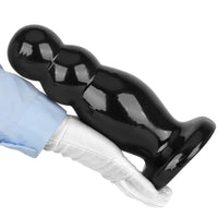 6.7in 10.23in Golden PVC Extra Large Thick Butt Plug Dildo Anal Beads