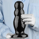 6.7in 10.23in Golden PVC Extra Large Thick Butt Plug Dildo Anal Beads
