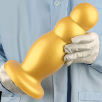 6.7in 10.23in Golden Silicone Extra Large Thick Butt Plug Dildo Anal Beads