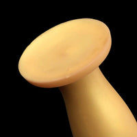 6.7in 11.41in Gold Beer Bottle Silicone Soft Big Anal Butt Plug Dildo
