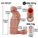 6.7in 7.84in Auto Vibrating Dildo Sleeve Resistant Pulling Durable Cock Sleeve