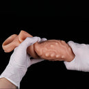 6.7in 7.84in Auto Vibrating Dildo Sleeve Resistant Pulling Durable Cock Sleeve