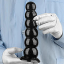 6.7in 8.26in Anal Beads Dildo PVC Black Cock With Powerful Suction Cup