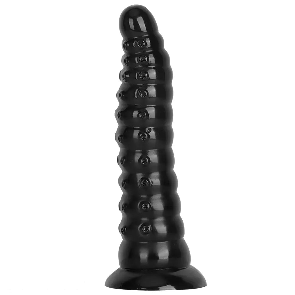 6.7in 8.44in Tentacle PVC Anal Plug Dildo Durable Construction Sex Toy