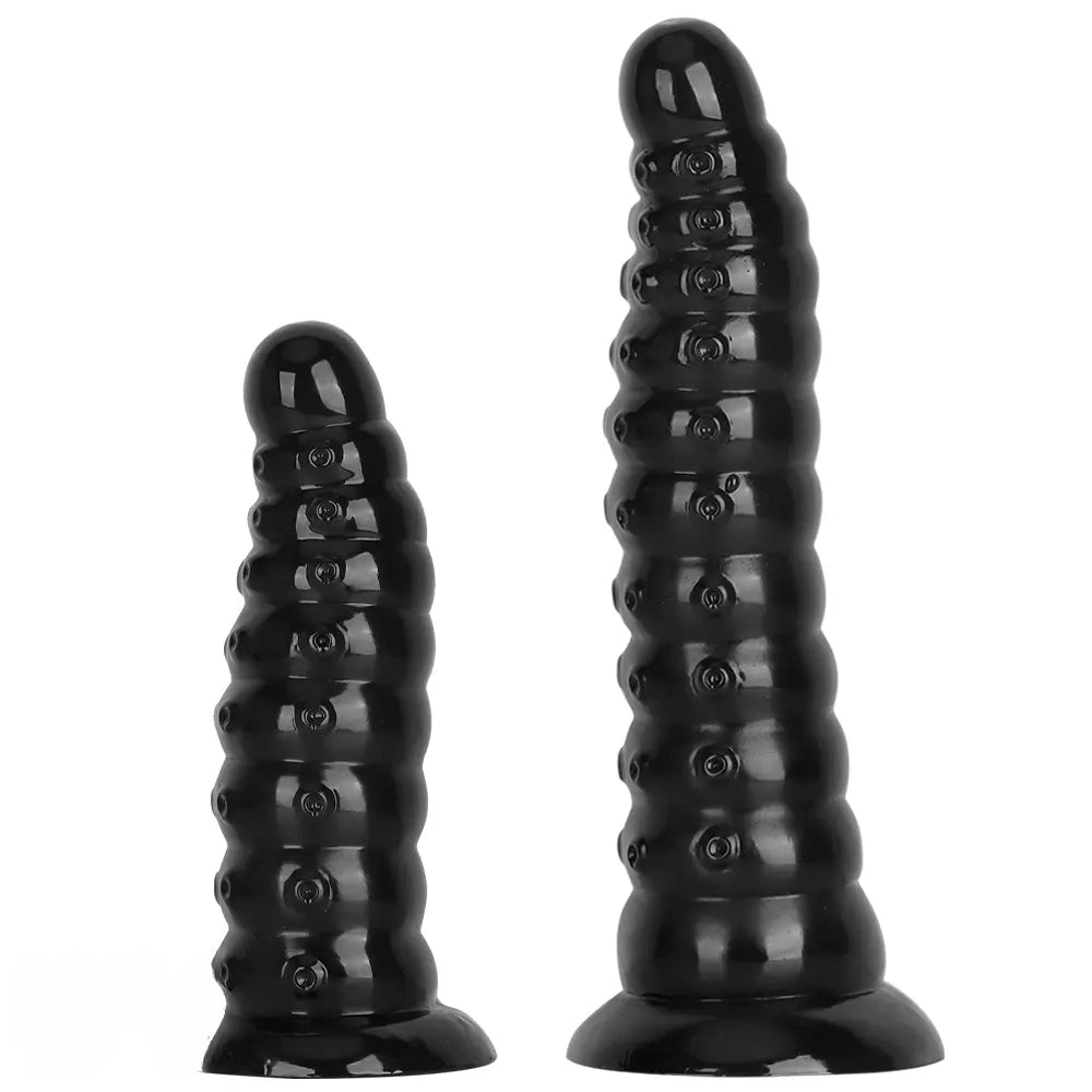 6.7in 8.44in Tentacle PVC Anal Plug Dildo Durable Construction Sex Toy