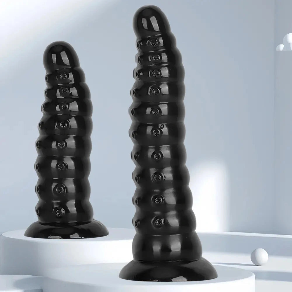 6.7in 8.44in Tentacle PVC Anal Plug Dildo Durable Construction Sex Toy