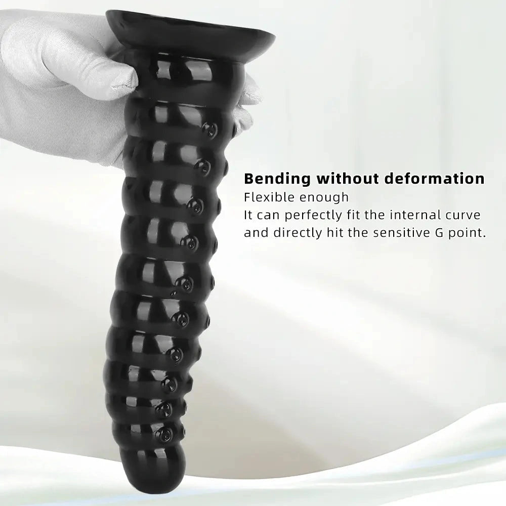 6.7in 8.44in Tentacle PVC Anal Plug Dildo Durable Construction Sex Toy