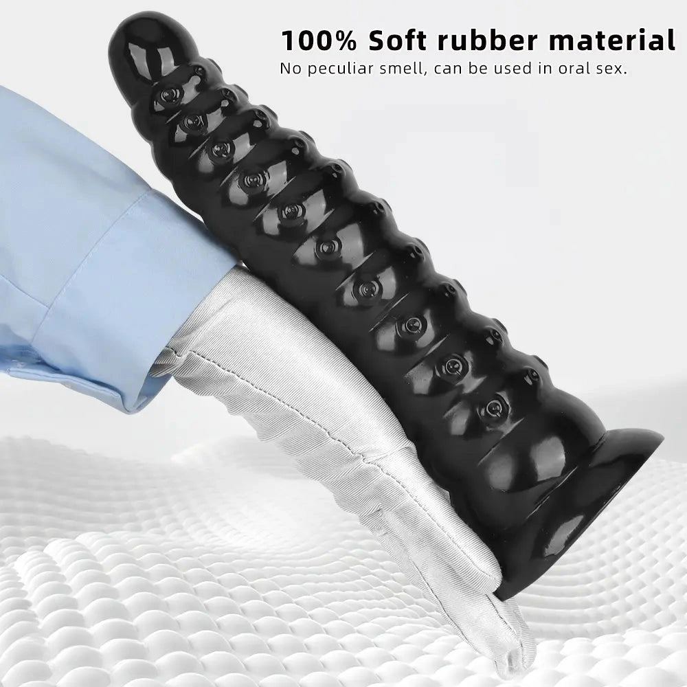 6.7in 8.44in Tentacle PVC Anal Plug Dildo Durable Construction Sex Toy
