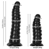 6.7in 8.44in Tentacle PVC Anal Plug Dildo Durable Construction Sex Toy