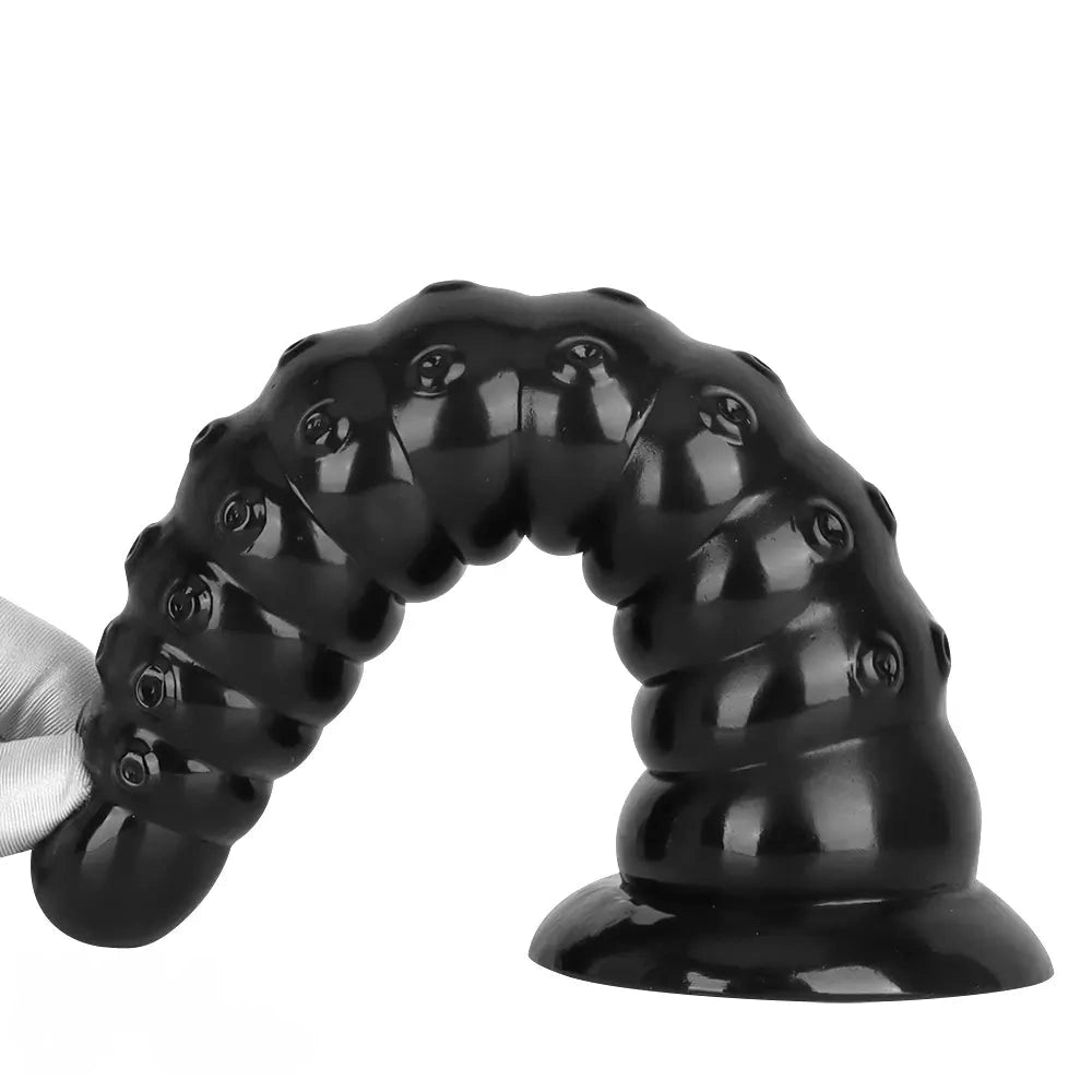 6.7in 8.44in Tentacle PVC Anal Plug Dildo Durable Construction Sex Toy