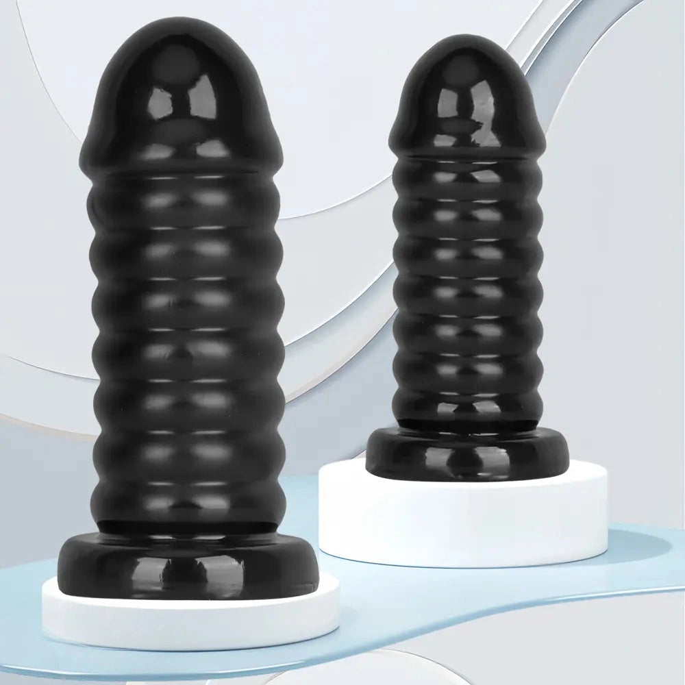 6.7in 9.05in PVC Suction Cup Cock Bead Anal Plug Dildo For Anal Sex