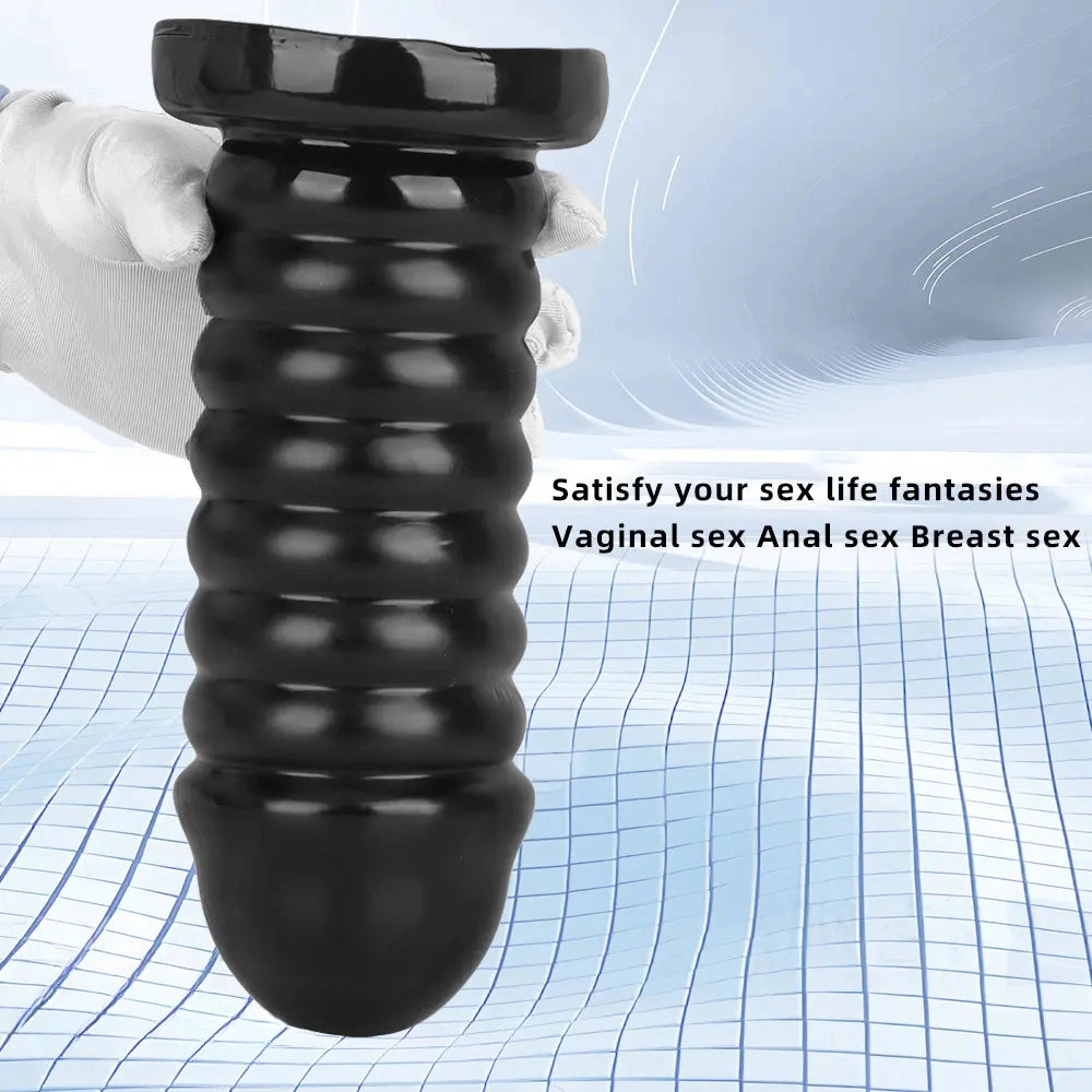 6.7in 9.05in PVC Suction Cup Cock Bead Anal Plug Dildo For Anal Sex