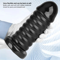 6.7in 9.05in PVC Suction Cup Cock Bead Anal Plug Dildo For Anal Sex