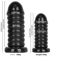 6.7in 9.05in PVC Suction Cup Cock Bead Anal Plug Dildo For Anal Sex
