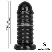 6.7in 9.05in PVC Suction Cup Cock Bead Anal Plug Dildo For Anal Sex