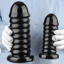 6.7in 9.05in PVC Suction Cup Cock Bead Anal Plug Dildo For Anal Sex