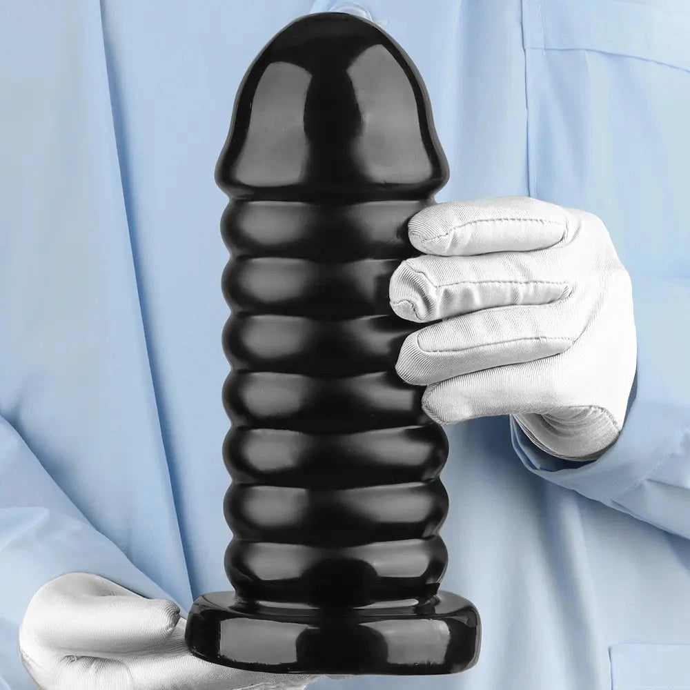 6.7in 9.05in PVC Suction Cup Cock Bead Anal Plug Dildo For Anal Sex