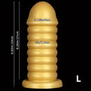 6.7in 9.05in Silicone Anal Plug Dildo Masturbator Soft Expander