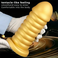 6.7in 9.05in Silicone Anal Plug Dildo Masturbator Soft Expander
