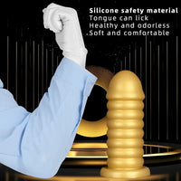 6.7in 9.05in Silicone Suction Cup Soft Bead Anal Plug Dildo For Anal Sex