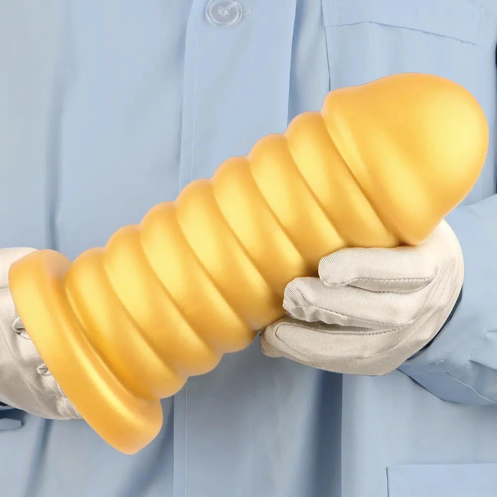 6.7in 9.05in Silicone Suction Cup Soft Bead Anal Plug Dildo For Anal Sex