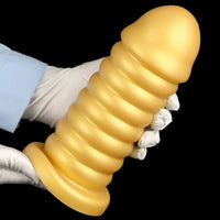 6.7in 9.05in Silicone Suction Cup Soft Bead Anal Plug Dildo For Anal Sex
