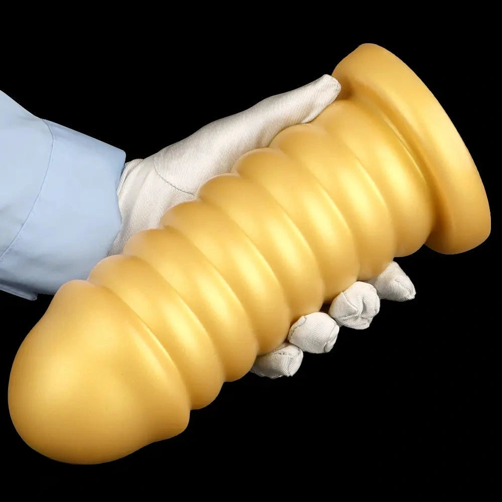 6.7in 9.05in Silicone Suction Cup Soft Bead Anal Plug Dildo For Anal Sex