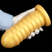 6.7in 9.05in Silicone Suction Cup Soft Bead Anal Plug Dildo For Anal Sex