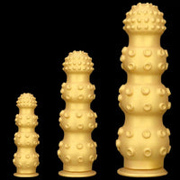 6.7in 9.84in 13.38in Gold Silicone Animal Octopus Large Dildo Butt Plug