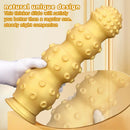 6.7in 9.84in 13.38in Gold Silicone Animal Octopus Large Dildo Butt Plug