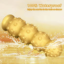 6.7in 9.84in 13.38in Gold Silicone Animal Octopus Large Dildo Butt Plug