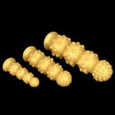 6.7in 9.84in 13.38in Gold Silicone Animal Octopus Large Dildo Butt Plug