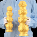 6.7in 9.84in 13.38in Gold Silicone Animal Octopus Large Dildo Butt Plug