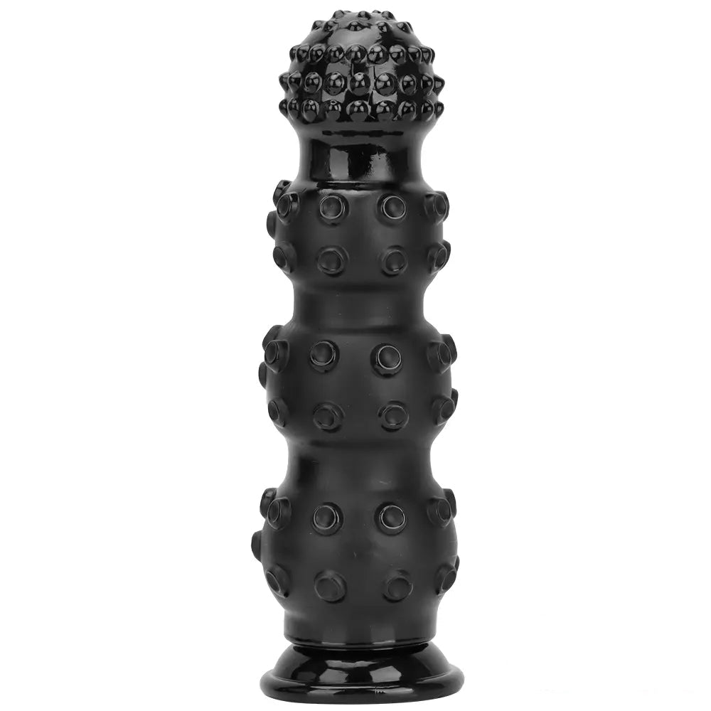 6.7in 9.84in 13.38in Super Black Animal Octopus Female Dildo Butt Plug