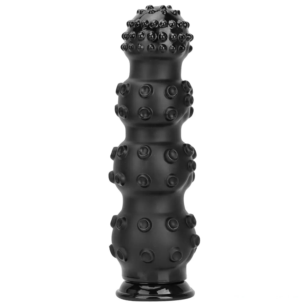6.7in 9.84in 13.38in Super Black Animal Octopus Female Dildo Butt Plug