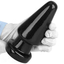 6.7in Black PVC Anal Plug Dildo For Woman Couples Masturbate Tough Guy