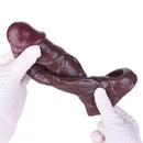 6.7in Blue Veins Silicone Soft Cock Sleeve Dildo For Enlargement