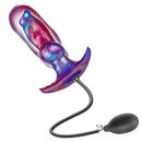 6.7in Magnetic Inflatable Knot Silicone Dildo G-spot Sex Toy For Men