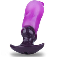 6.7in Magnetic Inflatable Knot Silicone Dildo G-spot Sex Toy For Men