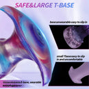 6.7in Magnetic Inflatable Knot Silicone Dildo G-spot Sex Toy For Men