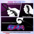 6.7in Magnetic Inflatable Knot Silicone Dildo G-spot Sex Toy For Men